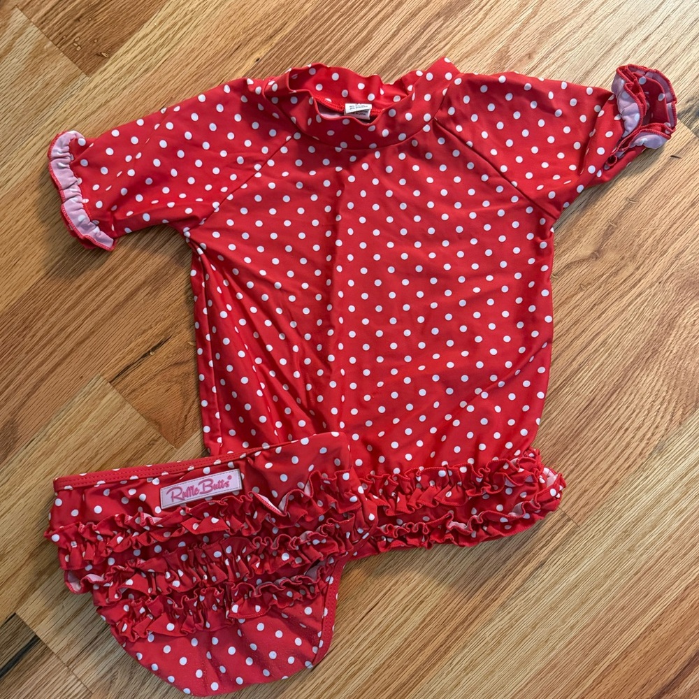 Ruffle Butts swimsuit 3t
